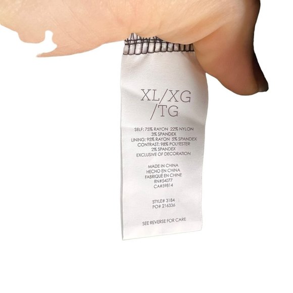 CAbi Grey Mesh Back Oversized Jacket XL - Picture 6 of 9